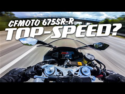 CFMOTO 675SR-R Top-Speed? | VLOG #4 // Deutsch