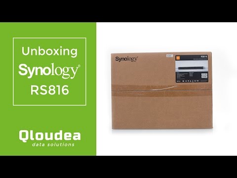 Unboxing Synology RS816