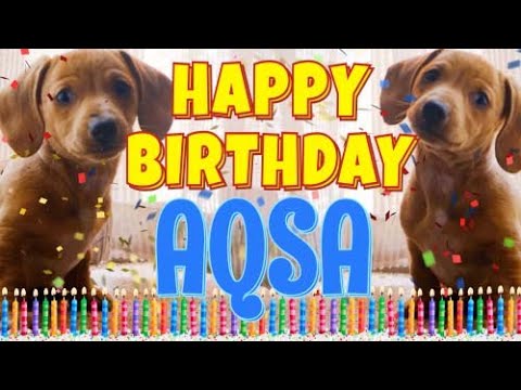 Happy Birthday Aqsa! ( Funny Talking Dogs ) What Is Free On My Birthday