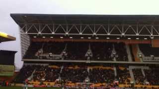 preview picture of video 'Wolves 2 - 0 Bradford City 01/02/14'