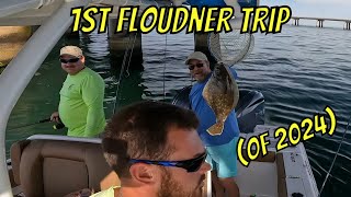 First Flounder Jigging Trip of 2024