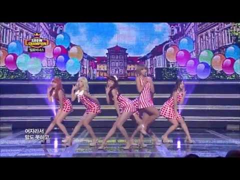 HELLOVENUS - Would you stay for tea?, 헬로 비너스 - 차 마실래?, Show champion 20130515