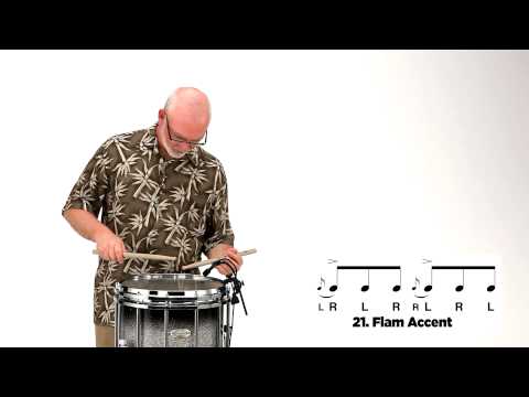 Pearl Drum Rudiments - Flam Accent