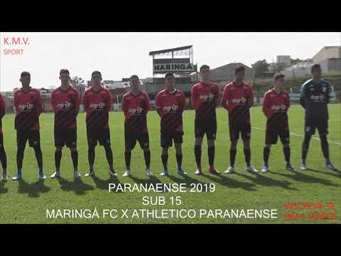 K.M.V.PRODUÇÕES.SUB 15 PARANAENSE 2019.MARINGÁ FC 0 X 1 ATHLETICO