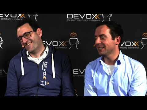 Arun talks with Roy Braam & Tim van Eijndhoven