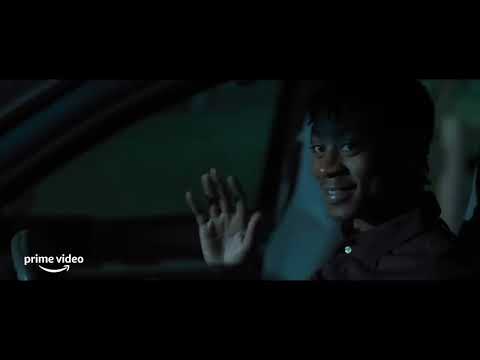 Trailer montage: night driving, flashing lights, and close-ups suggesting rising stakes