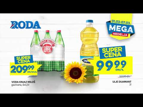 Roda I Mega nedelja 1.03 - 7.03.2019.