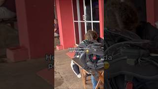 Helinha sempre fica assim depois de 1 dia de viagem 🔥 #viagemdemoto #viagem #moto #familia #shorts