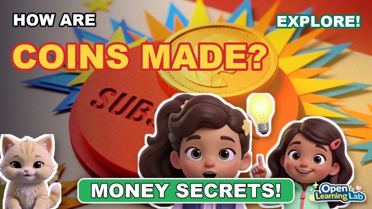 🪙 How Are Coins Made? | Money Explained for Kids