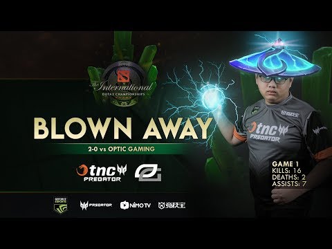 TNC PREDATOR vs OPTIC GAMING TI8 Groupstage Highlights