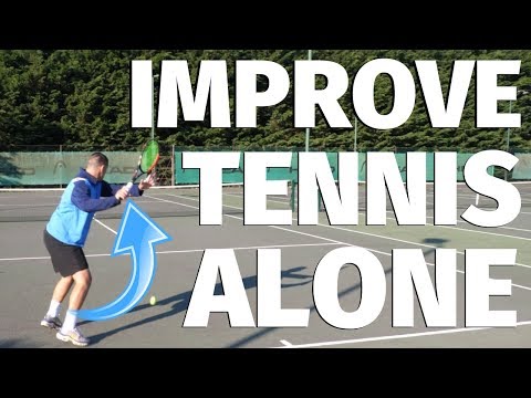 YouTube video about: How to practice tennis alone?