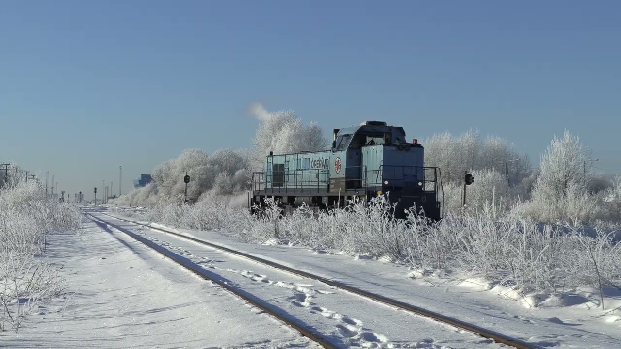 Тепловоз C30-M-1573 близ ст. Маарду / C30-M-1573 near Maardu station