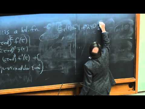 Don Zagier Lecture: Day 2