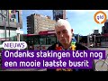 Party in de bus, want buschauffeur Dick gaat met pensioen!