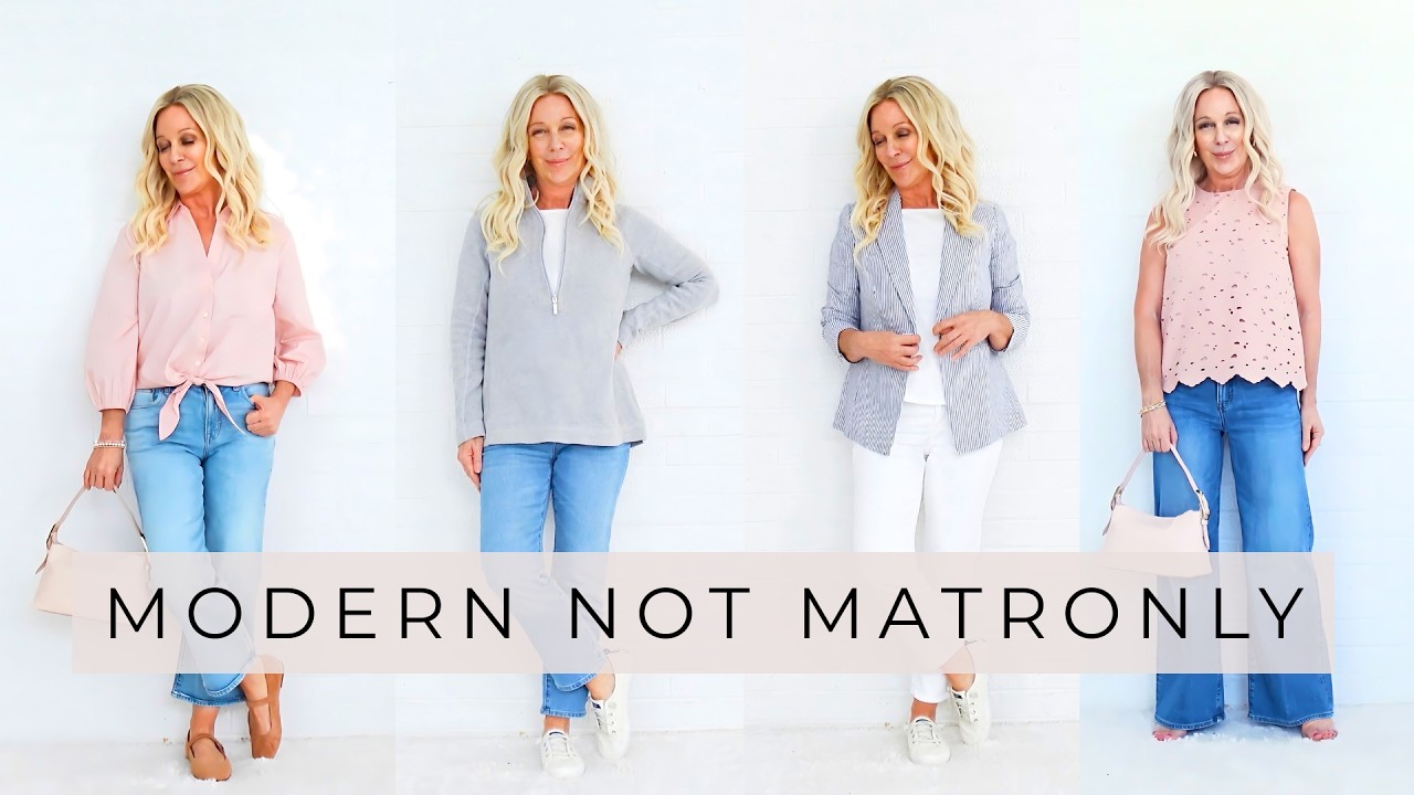 Women Over 45 Spring Fashion | 12 Outfits That Look Modern Not Matronly