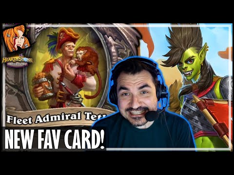 TETHYS IS MY NEW FAV CARD! - Hearthstone Battlegrounds