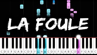 Edith Piaf - La Foule - Piano Tutorial