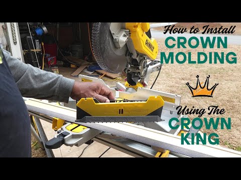 Effortless Crown Molding Installation: Kitchen Cabinets with the Crown King Jig!