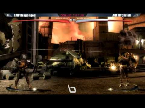 Injustice Gods Among Us - EMP Dragongod vs AGE NYChrisG
