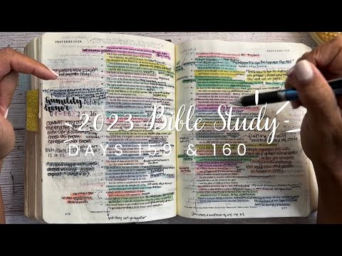 Days 159 &160 Proverbs 16-21