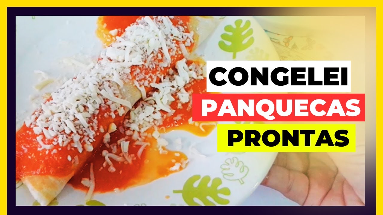 FIZ MUITAS PANQUECAS PARA CONGELAR | Dicas e segredinhos pra congelar panqueca #congelamento