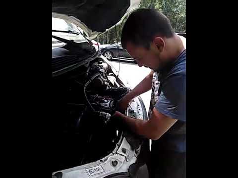 Сломался в дороге// выдовило все масло с двигателя