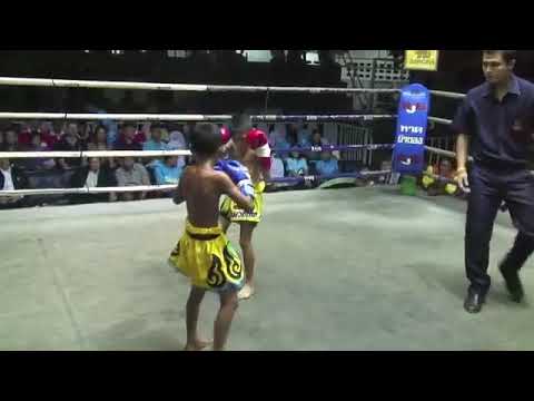 Best Review Kid Thai Fighter knocks out bigger fighter