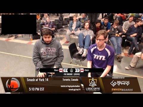 Smash at York 14 - TM Blush (Falcon) vs POMDM Blanc (Bowser Jr) - Smash 4 WR1