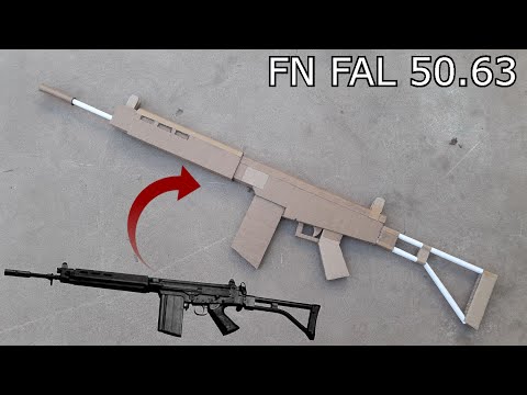 Como hacer un FN FAL 50.63 de cartón
