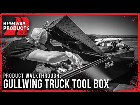 Highway Products| Gullwing Truck Toolbox