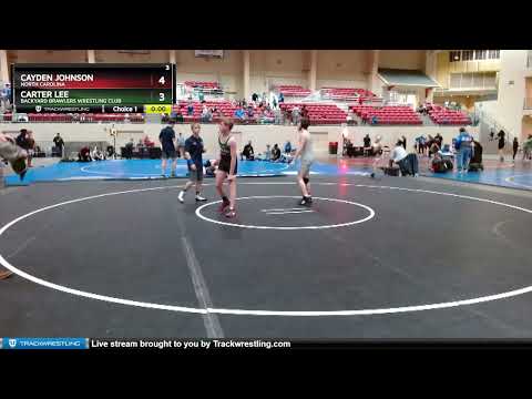 130-135 Lbs Round 4 - Carter Lee, Backyard Brawlers Wrestling Club Vs Cayden Johnson, North Caroli