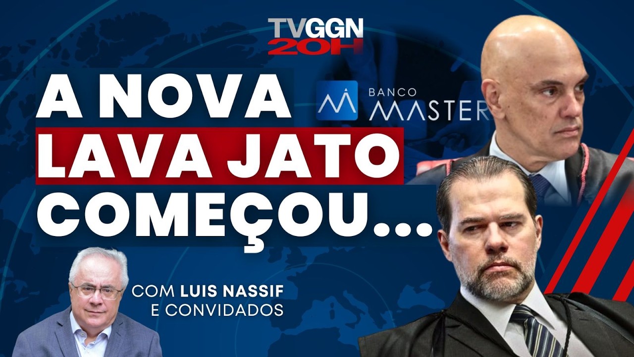Começou a nova Lava Jato | TVGGN 20H com Luis Nassif | (13/02/26)