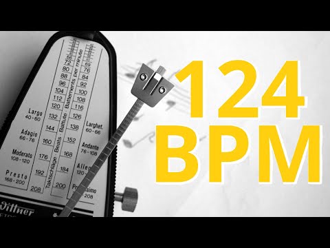124 BPM METRONOME - Unlock Your Groove (30min)