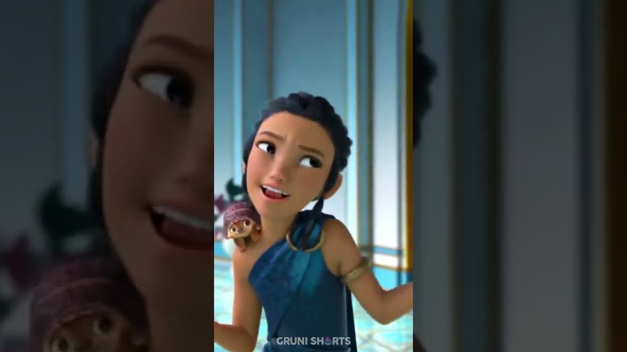 😍🛵 Así crearon a Tuk Tuk la mascota de Raya y el ultimo dragón | Curiosidades | #Shorts