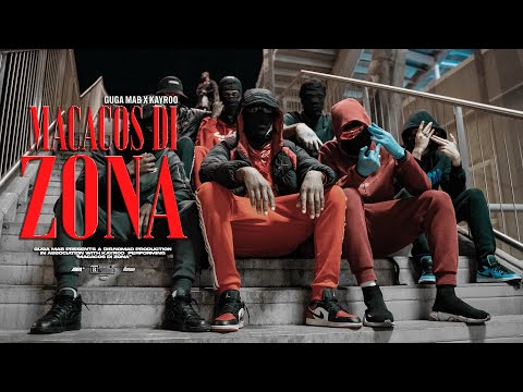 #CASHOUTSIDE #MGUNS  KAYROO - MACACOS DI ZONA prod. Guga MAB (Video Oficial)