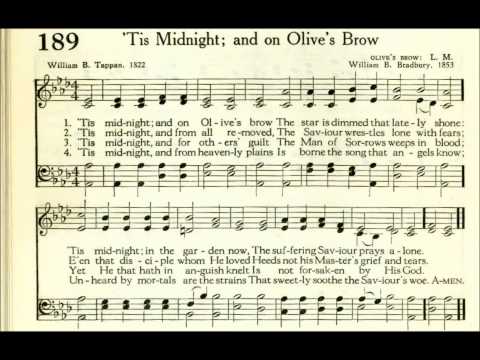 'Tis Midnight and On Olive's Brow Piano Performance Video