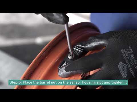 How to install Bosch Tyre Pressure Monitoring System in bikes