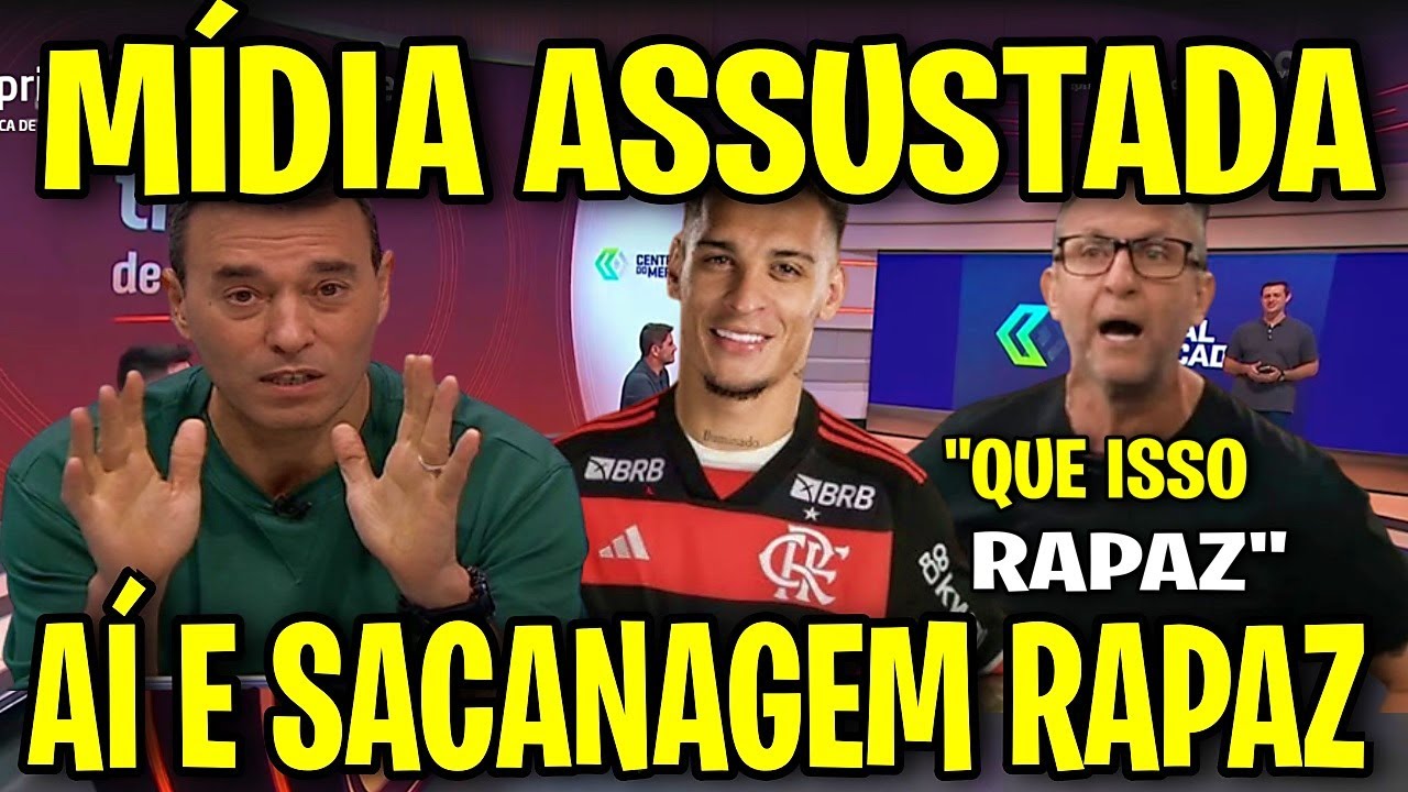 SAIU AGORA! MÍDIA REAGE AO NOVO REFORÇO DO FLAMENFO! NOTÍCIAS DO MENGÃO