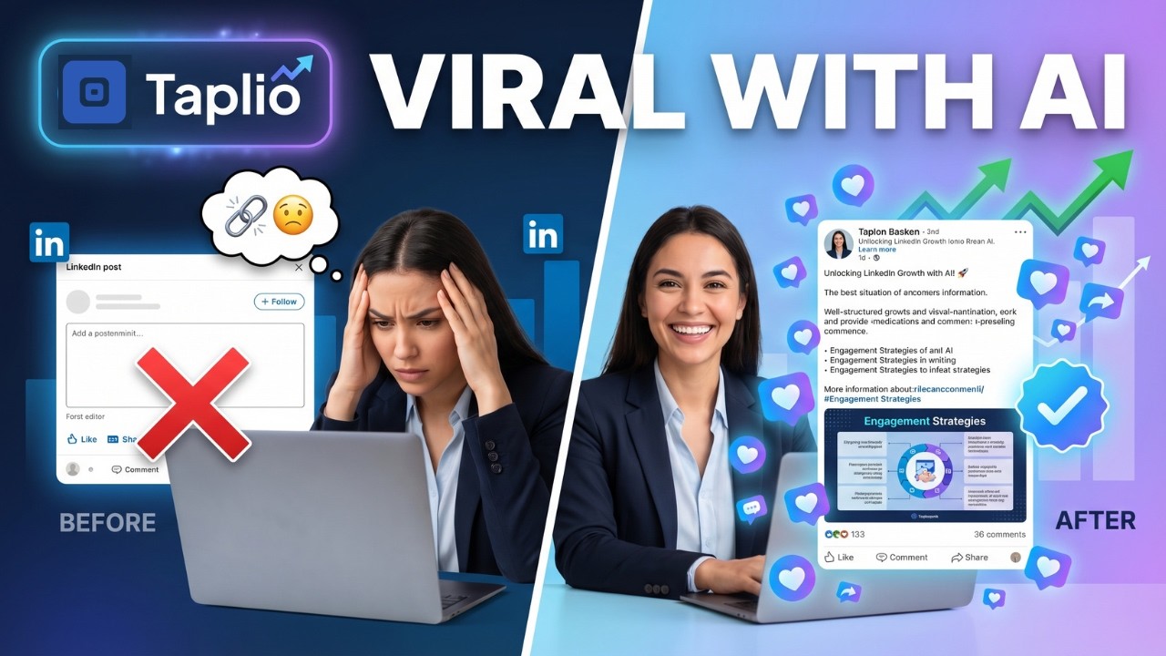 Turn LinkedIn Posts Viral With AI | Taplio Tool Demo 2026