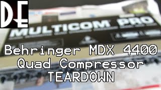 Video thumbnail for Behringer MDX 4400 Quad Compressor - Teardown by R.O.T. Studios