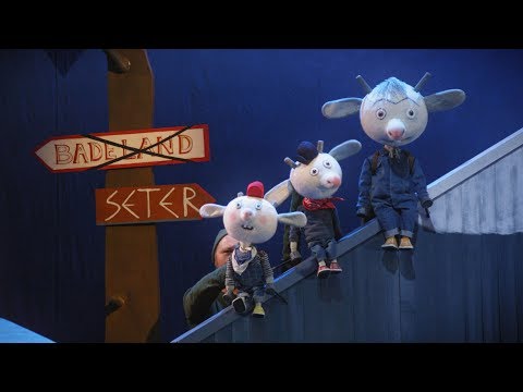 Bukkene Bruse lager rumpebrann - trailer