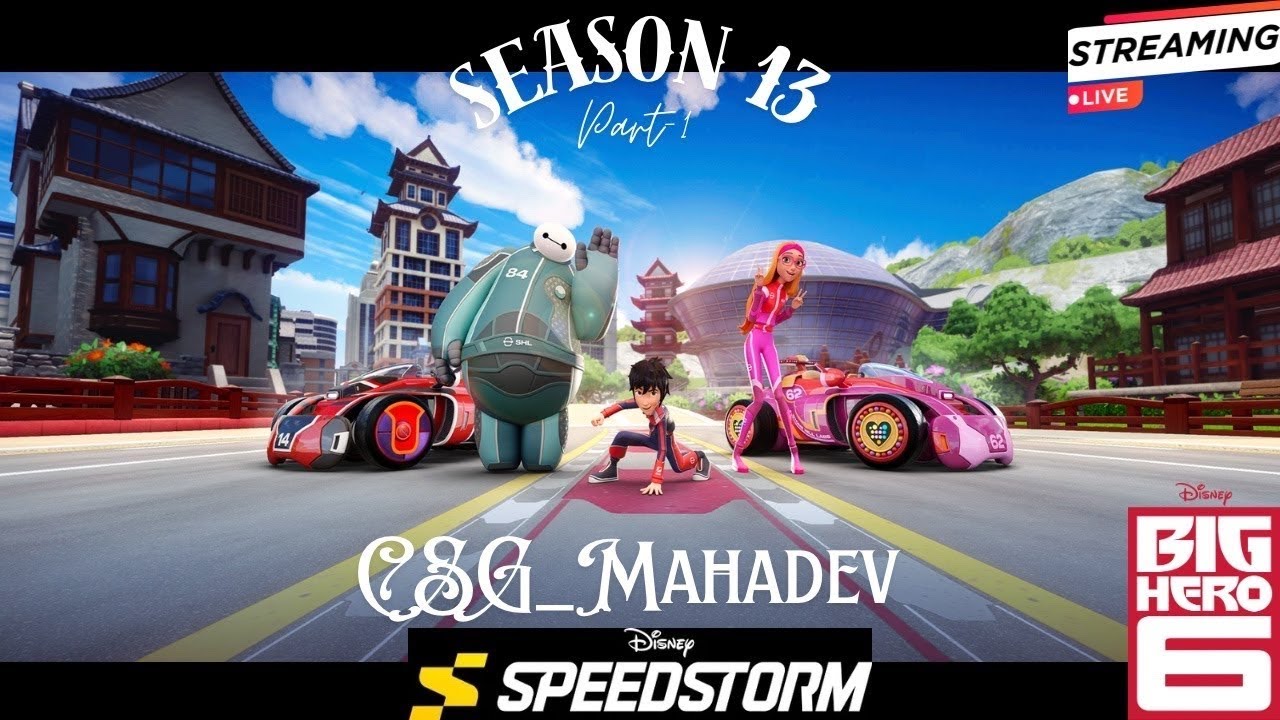 🏎️ Season 13 #MicrobotMayhem is HERE in DisneySpeedStorm Live Stream #116 🏎️ #PrincessAurora