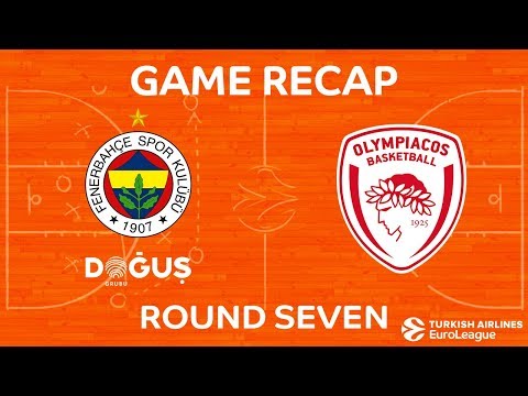 Highlights: Fenerbahce Dogus Istanbul - Olympiacos Piraeus