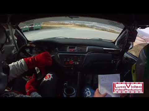 Cameracar Rally del Piemonte 2017 Franco-Sacco Lancer N4 - PS3 4°tempo assoluto