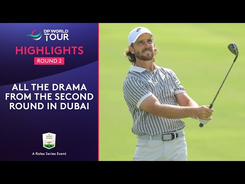 Round 2 Highlights | 2025 DP World Tour Championship 