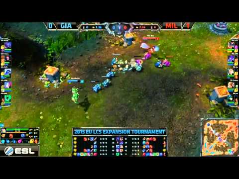 Millenium vs Giants - Eu Expansion Tournament