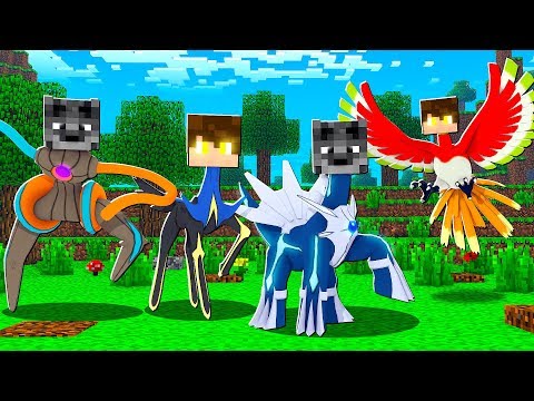 IMITE O POKEMON LENDARIO PARA GANHAR - MINECRAFT PIXELMON MOD