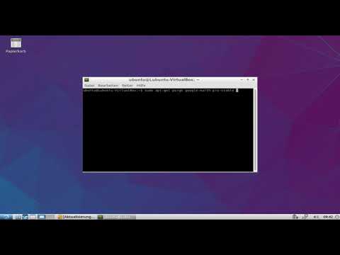 Wie entferne/lösche ich ein Programm aus Linux