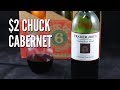 Super cheap wine! 2014 Charles Shaw 2 Buck Chuck Cabernet Sauvignon Wine Review