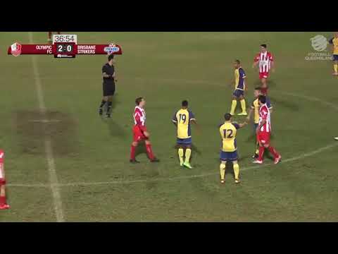 NPL QLD 2014 Round 17 - Olympic FC vs Brisbane Strikers Highlights